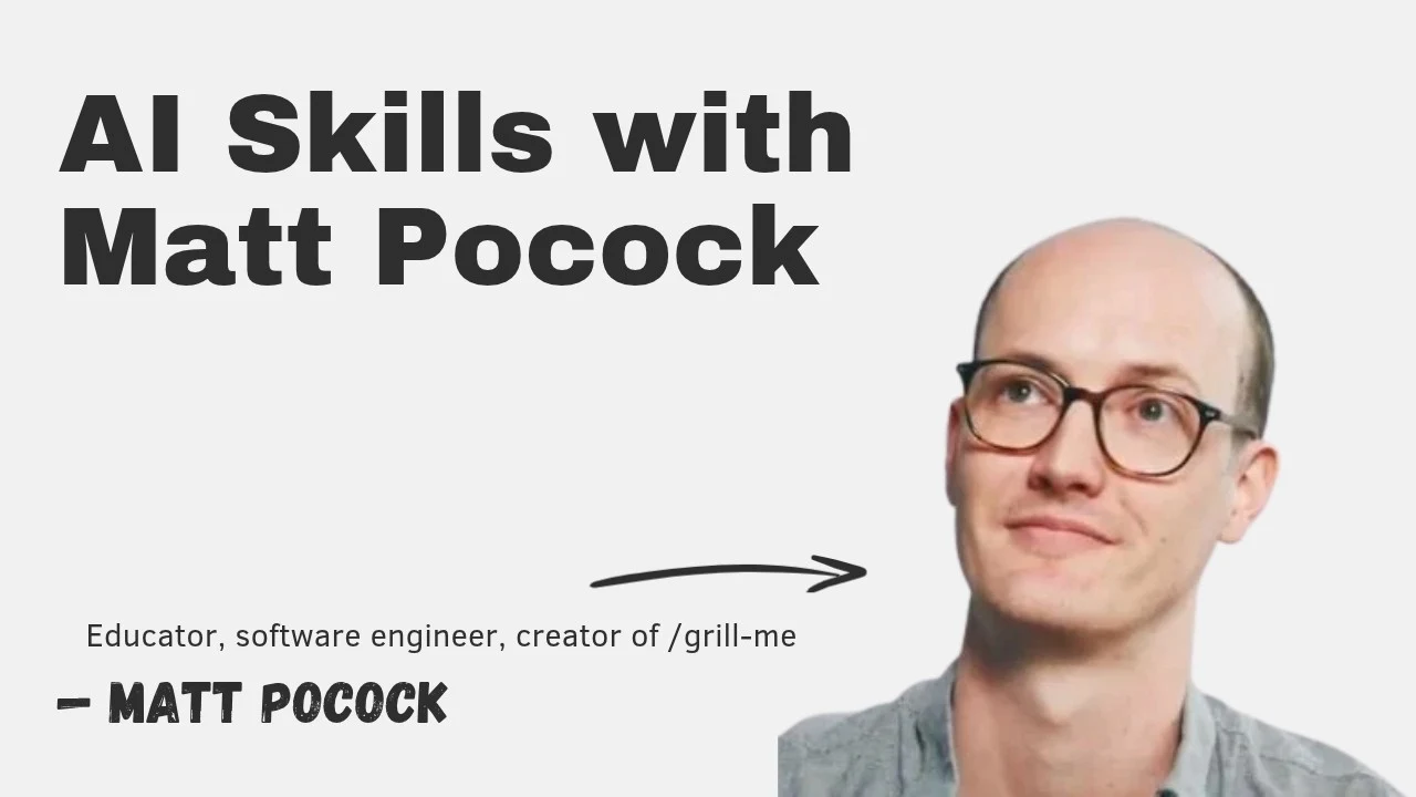 Matt Pocock访谈封面,来源:The Pragmatic Engineer